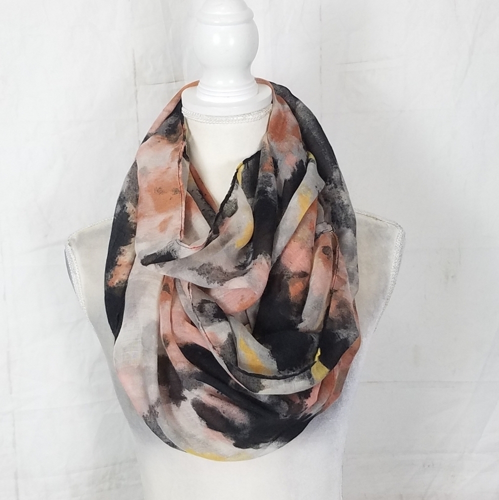 Target water color infinite scarf